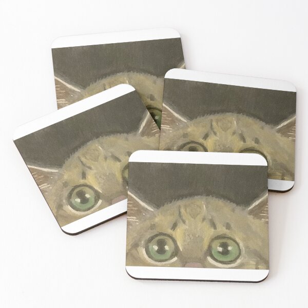Item preview, Peeking kitten designed and sold by Jacinta hunt.