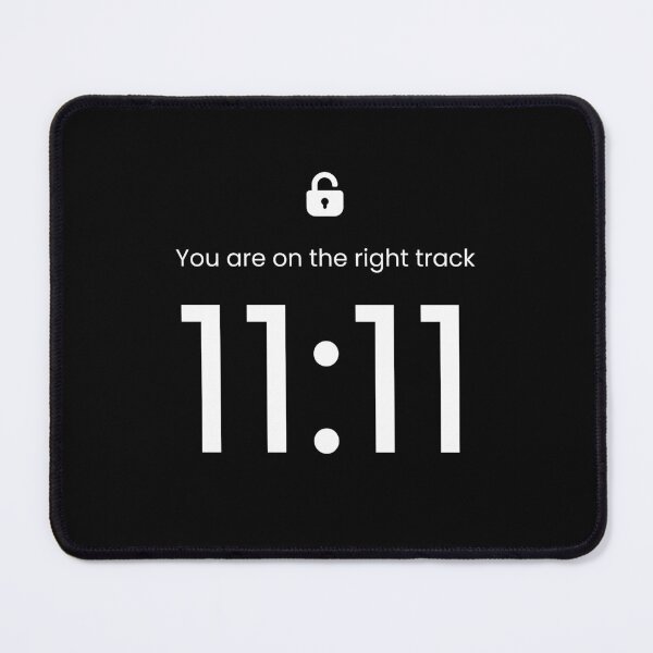Item preview, Angel Number 11:11 - You Are On The Right Track designed and sold by DesignsStation8.