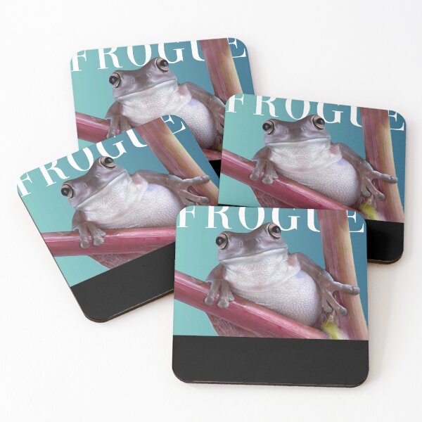 Item preview, Frogue Magazine Frog Meme Classic designed and sold by AngelinOrlando.