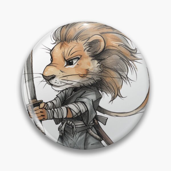 Item preview, Fearsome Furballs: Samurai Pets designed and sold by Reichcorp.