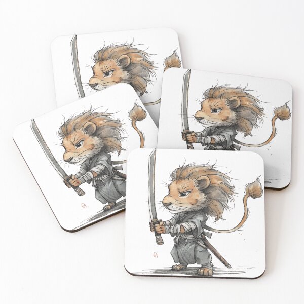 Item preview, Fearsome Furballs: Samurai Pets designed and sold by Reichcorp.