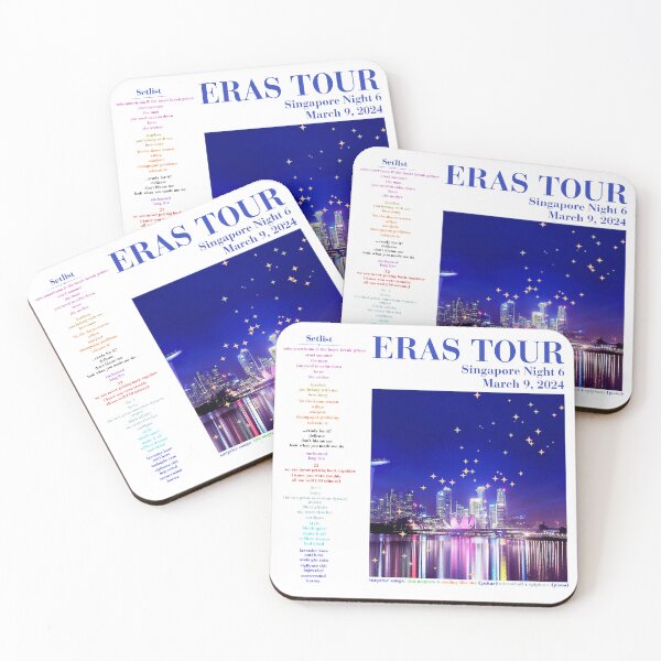 Item preview, Eras Tour Setlist - Singapore Night 6 designed and sold by LisaMichelleArt.