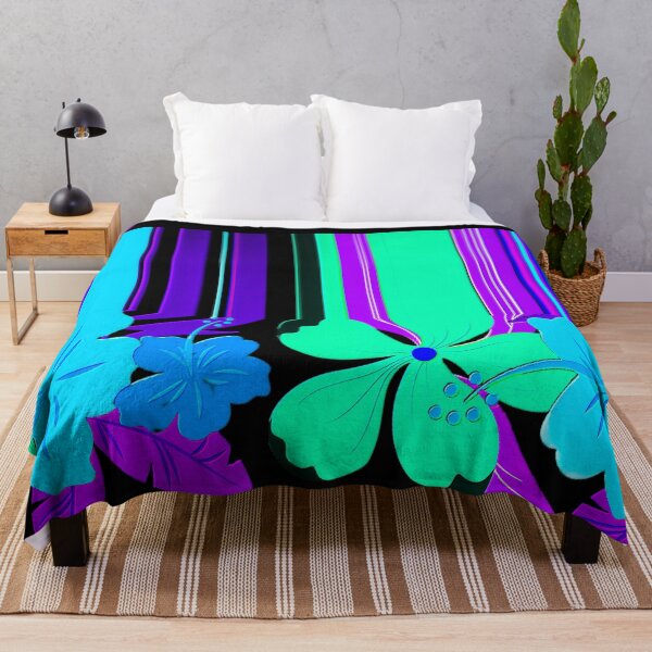 Item preview, Bright Coloured Leaves & Flowers Cliche  designed and sold by Pattern Hub.