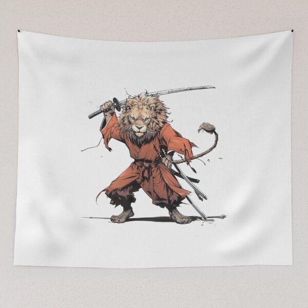 Item preview, Fearsome Furballs: Samurai Pets designed and sold by Reichcorp.