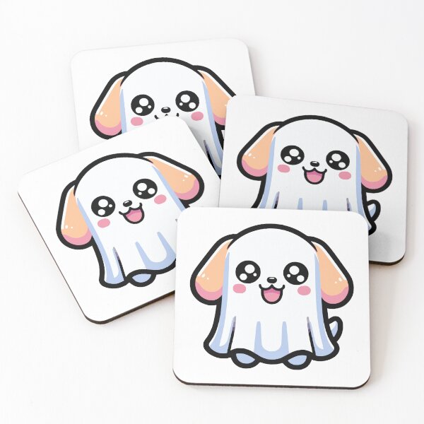 Item preview, Kawaii Ghost Dog designed and sold by PeelZinc.