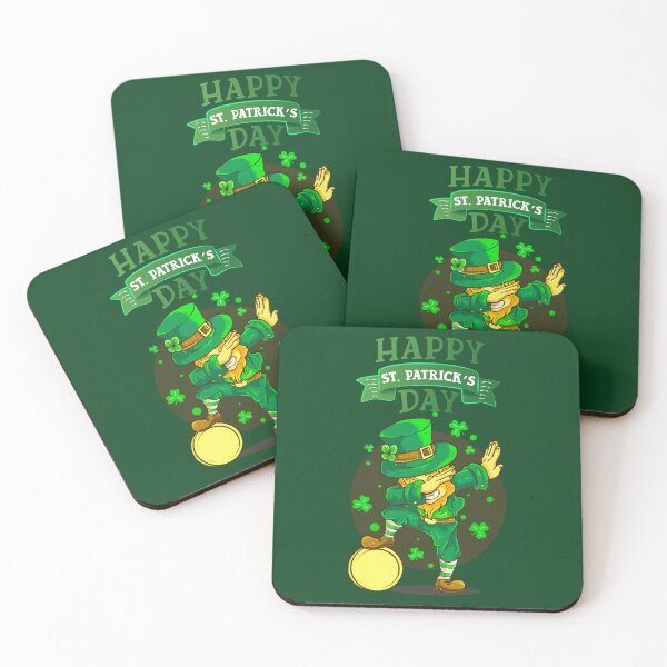 Item preview, Green Leperchuans  with a Clover leaf -    St. Patrick's Day designed and sold by mndesignworx.