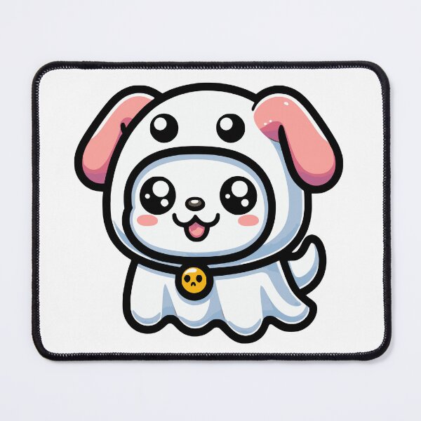 Item preview, Kawaii Ghost Dog designed and sold by PeelZinc.