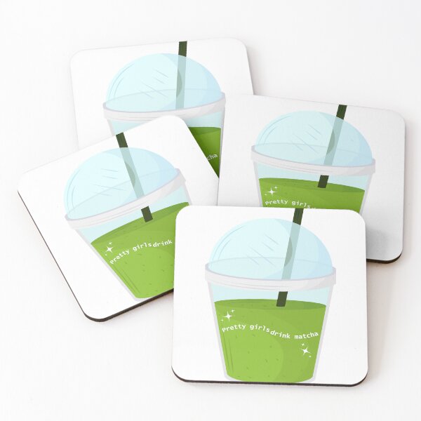 Item preview, pretty girls drink matcha designed and sold by ania999.