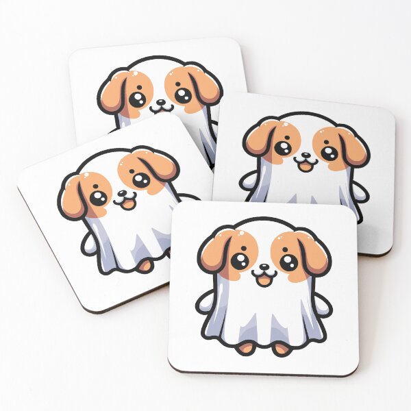 Item preview, Kawaii Ghost Dog designed and sold by PeelZinc.