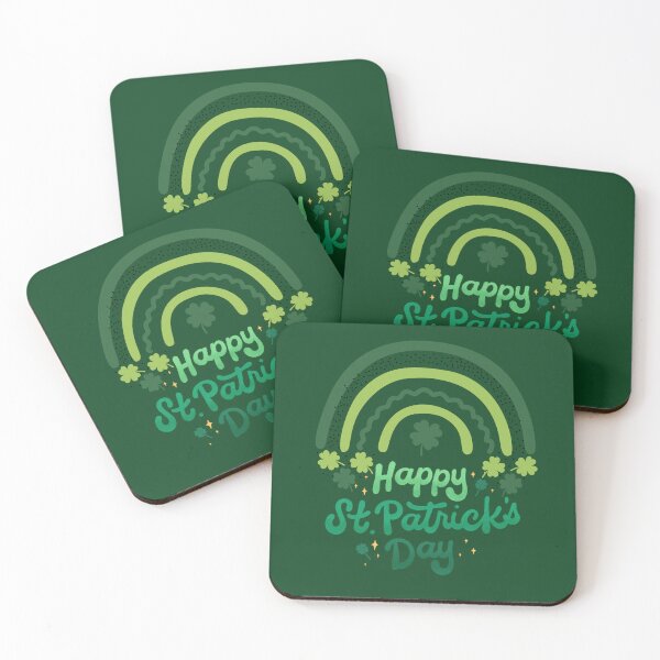 Item preview, Green Rainbow Clover leaf -    St. Patrick's Day designed and sold by mndesignworx.