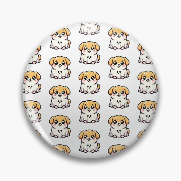 Item preview, Kawaii Ghost Dog designed and sold by PeelZinc.