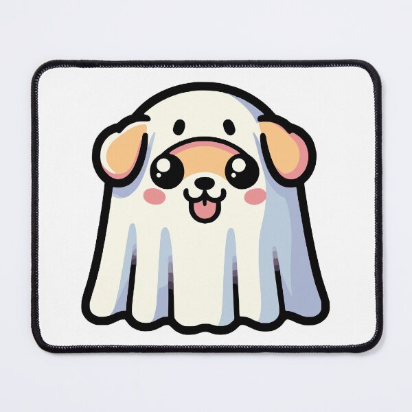 Item preview, Kawaii Ghost Dog designed and sold by PeelZinc.