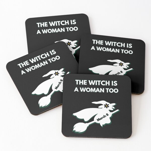 Item preview, THE WITCH IS A WOMAN TOO - MARCH 8 designed and sold by DMHG.