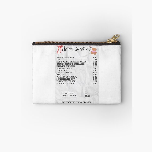 Item preview, Eternal Sunshine Album Receipt designed and sold by vandaziba.