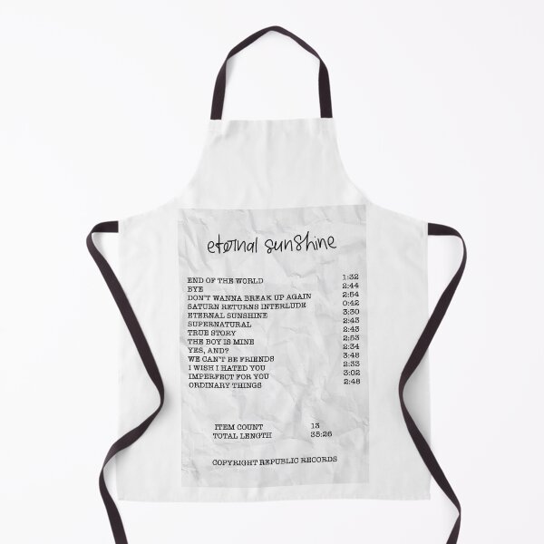 Item preview, Eternal sunshine Album Receipt designed and sold by vandaziba.
