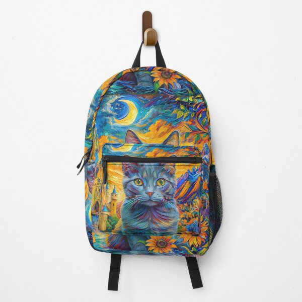 Item preview, Stylised castle and cat. DeepDream designed and sold by blackhalt.