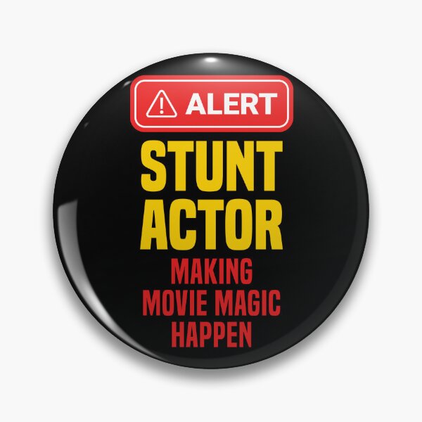 Item preview, Stunt Actor Making Movie Magic Happen designed and sold by NermilioDesigns.