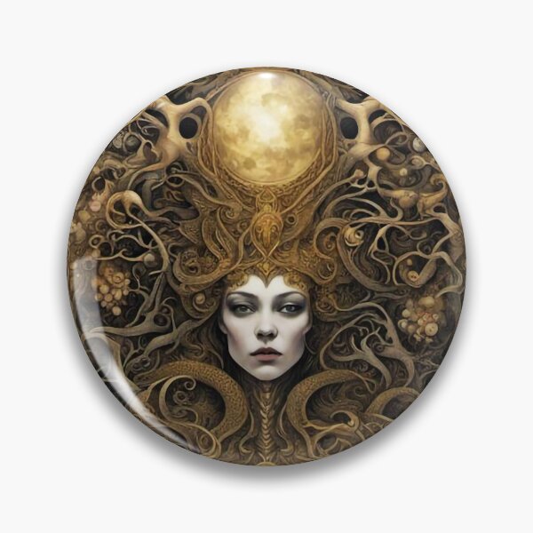 Item preview, Goddess Print,Goddess Art,Goddess Sticker,Divine Art,Feminine Art,Fantasy Sticker,Celtic Art,Fairy Art,Priestess Art,Art Sticker,Fairy Sticker,Fantasy Art,Tattoo Art,Fairytale Sticker designed and sold by MEAStudios.