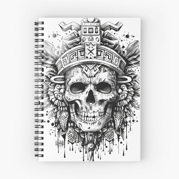 Item preview, Anáhuac's Intricately Inked Specter designed and sold by Retro Type.