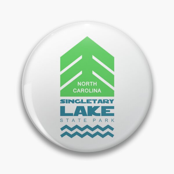 Item preview, Singletary Lake State Park North Carolina Green And Blue designed and sold by bivenart.