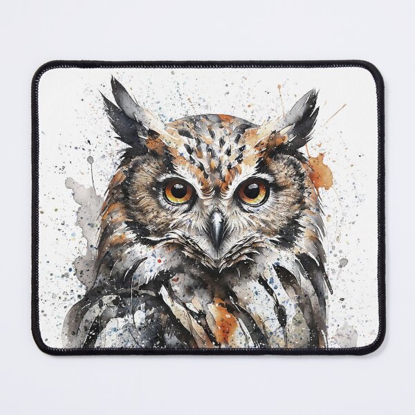 Item preview, Wild Owl - Night Guardian of the Forest designed and sold by Kostart.