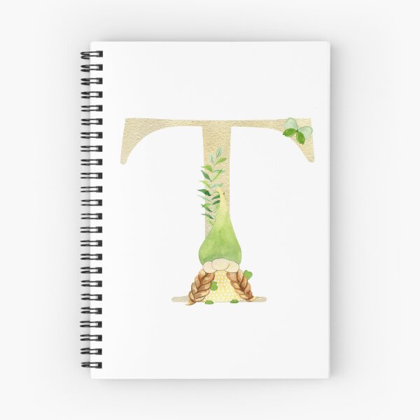 Item preview, Watercolor Spring letter T designed and sold by tapilipa.
