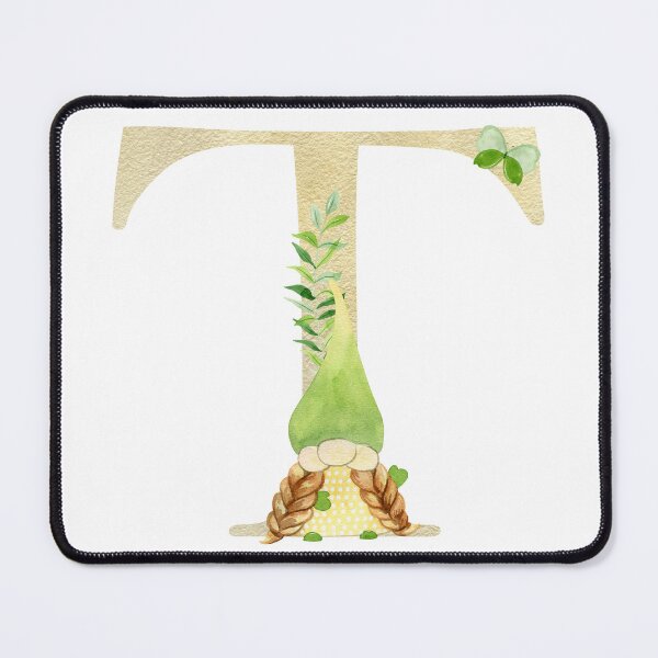 Item preview, Watercolor Spring letter T designed and sold by tapilipa.