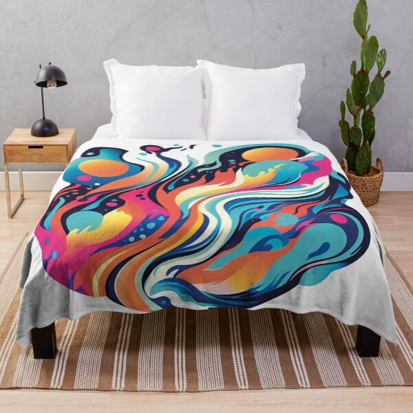 Item preview, Waves of Light: A Colorful Masterpiece designed and sold by Ink-Kreativ.