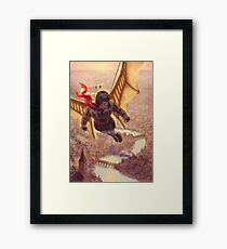 The Aviatrix Framed Print