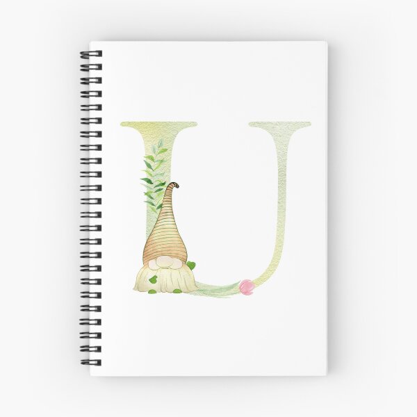 Item preview, Watercolor Spring letter U designed and sold by tapilipa.