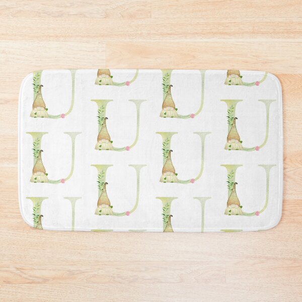 Item preview, Watercolor Spring letter U designed and sold by tapilipa.