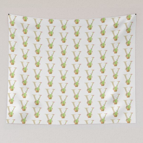 Item preview, Watercolor Spring letter V designed and sold by tapilipa.
