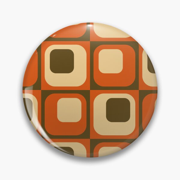 Item preview, retro 1970's style abstract pattern designed and sold by pauloneill-art.