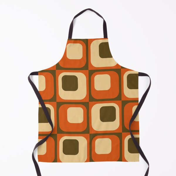 Item preview, retro 1970's style abstract pattern designed and sold by pauloneill-art.