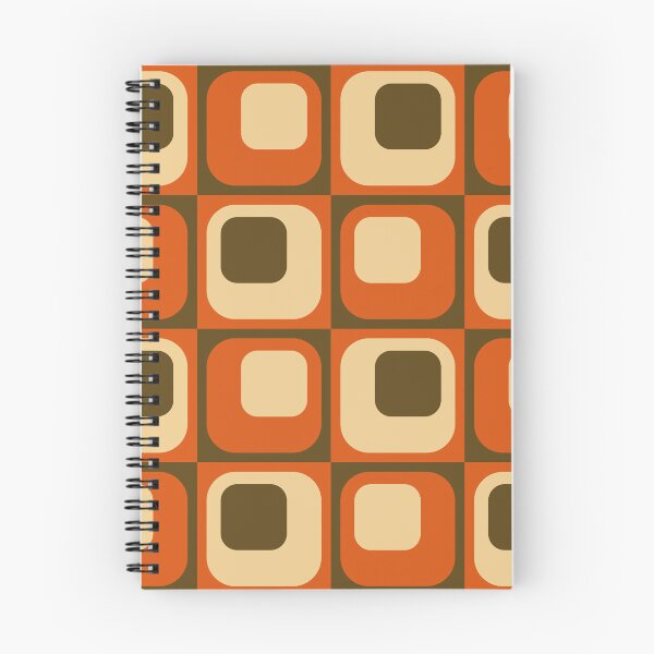 Item preview, retro 1970's style abstract pattern designed and sold by pauloneill-art.