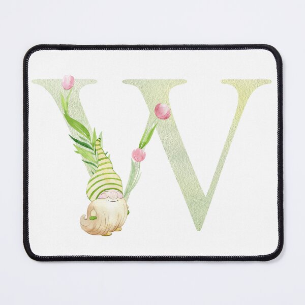 Item preview, Watercolor Spring letter W designed and sold by tapilipa.