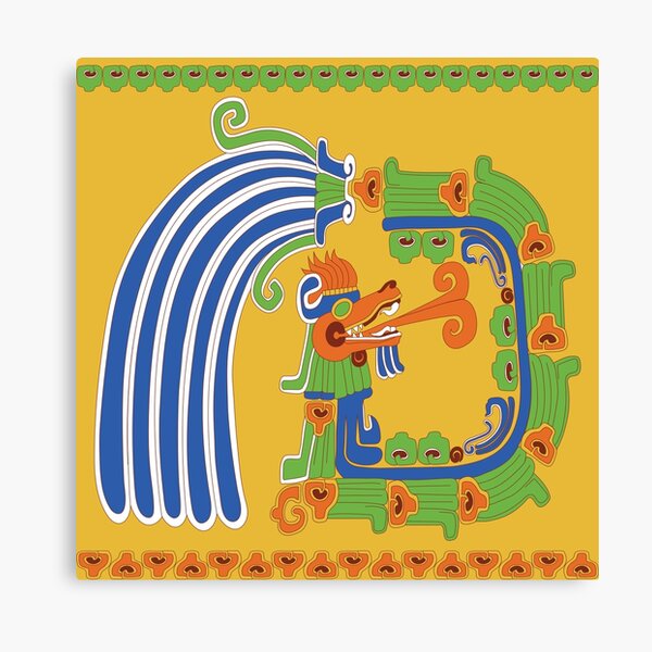 La Serpiente Emplumada Lienzo