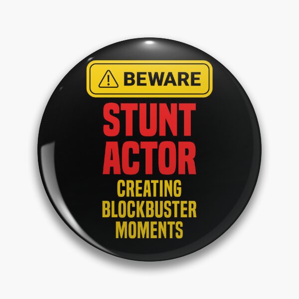 Item preview, Stunt Actor Creating Blockbuster Moments designed and sold by NermilioDesigns.