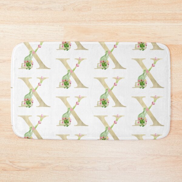 Item preview, Watercolor Spring letter X designed and sold by tapilipa.