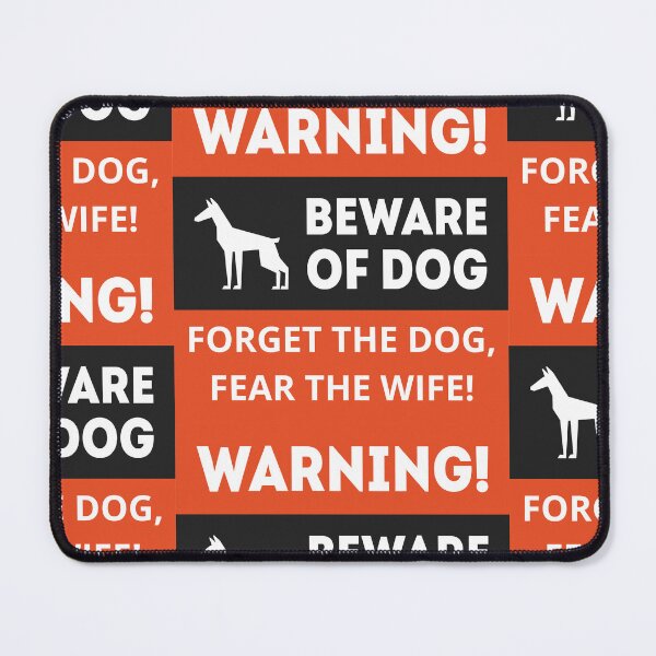 Item preview, Beware of dog designed and sold by Visual Arts Sławomir Grzanek.