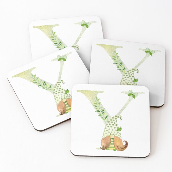 Item preview, Watercolor Spring letter Y designed and sold by tapilipa.