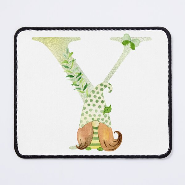 Item preview, Watercolor Spring letter Y designed and sold by tapilipa.