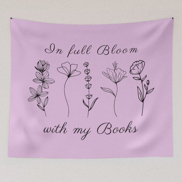 Item preview, In Full Bloom With My Books designed and sold by Megurix.