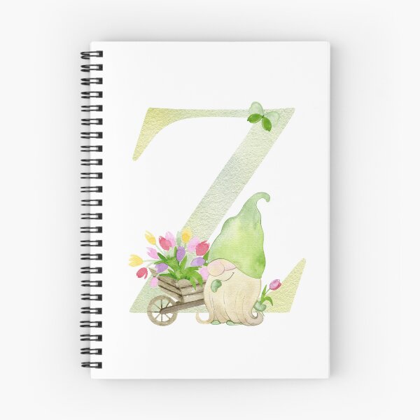Item preview, Watercolor Spring letter Z designed and sold by tapilipa.
