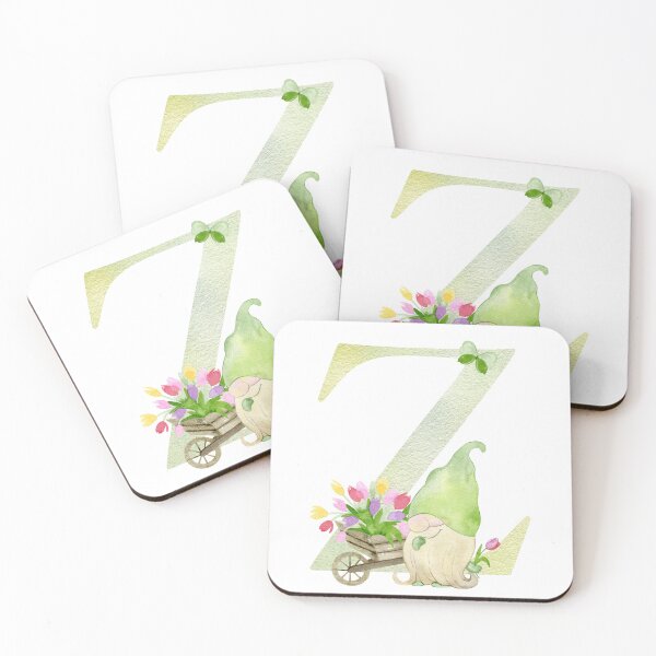 Item preview, Watercolor Spring letter Z designed and sold by tapilipa.