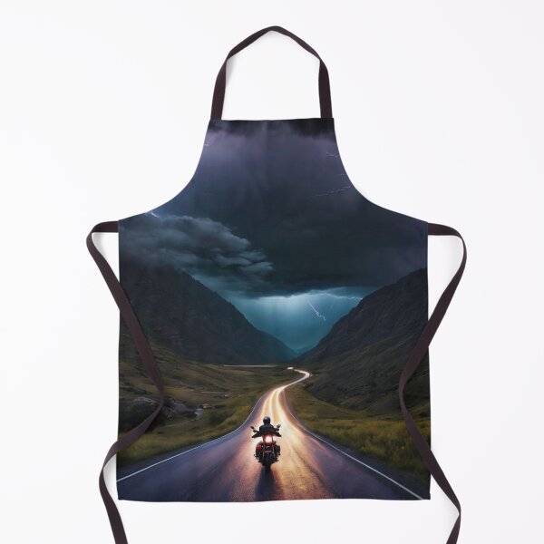 Item preview, Motorcycle in a storm designed and sold by tatty58.