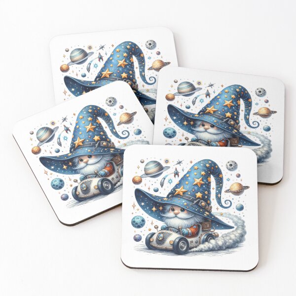 Item preview, Cute Astronaut Gnome and Space designed and sold by Magnuna.