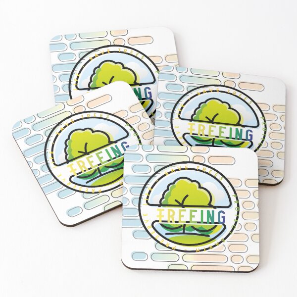 Item preview, TREEING - FREEING save trees, protect earth, preserve life designed and sold by alphavirginis.