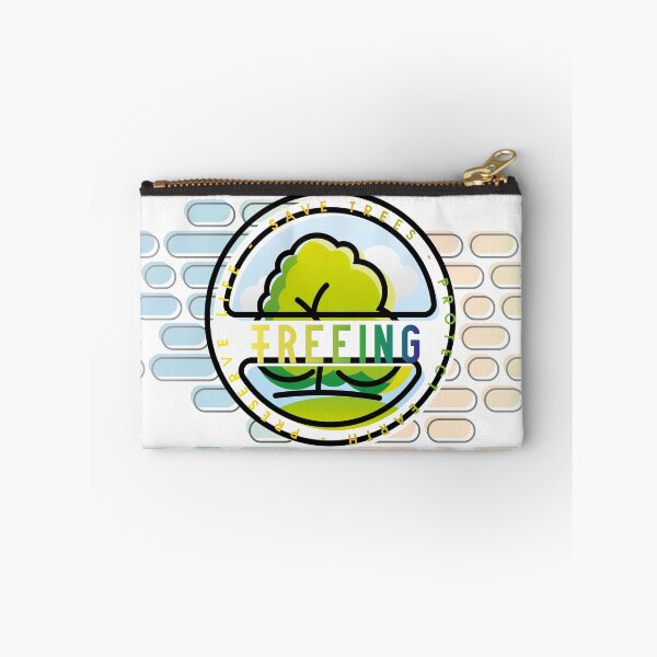 Item preview, TREEING - FREEING save trees, protect earth, preserve life designed and sold by alphavirginis.
