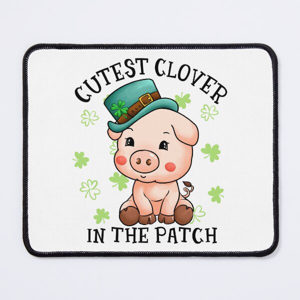 Item preview, Cutest Clover In The Patch Cute St Patricks Day  designed and sold by Hairball-Pets.